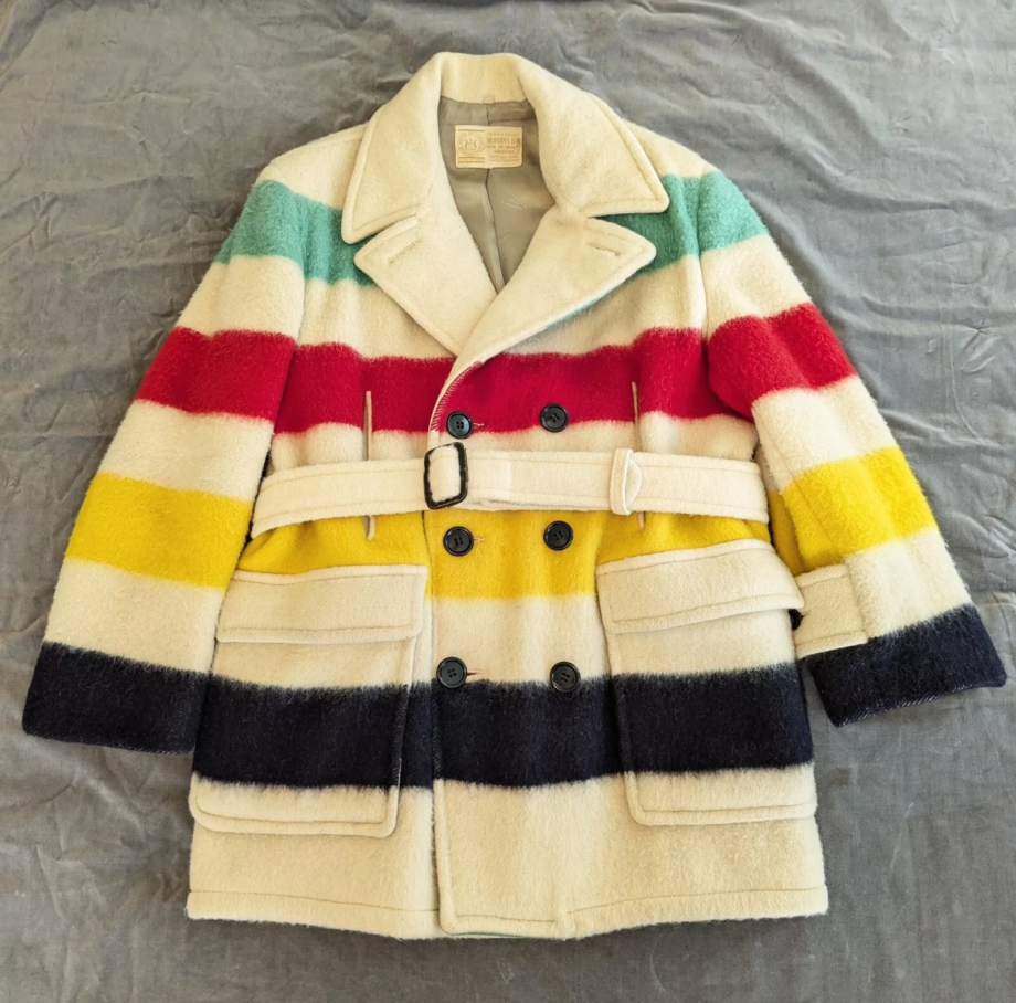 Women’s Hudson Bay Color Block Peacoat