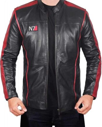 n7 mass effect leather jacket