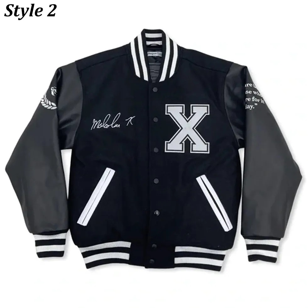 Malcolm X All Stars Varsity Jacket Buy Jackets Online Jacketline