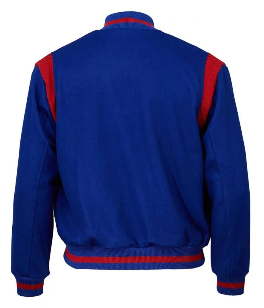 Varsity 1955 Hollywood Stars Blue Wool Jacket for Men and Women