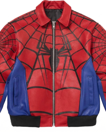 spider man leather jacket