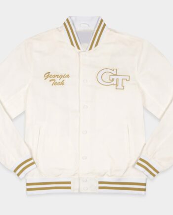 Georgia Tech Whiteout Bomber Jacket