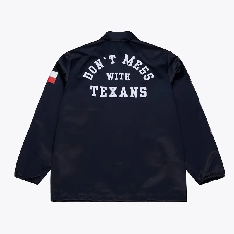 Coaches Houston Texans Navy Jacket