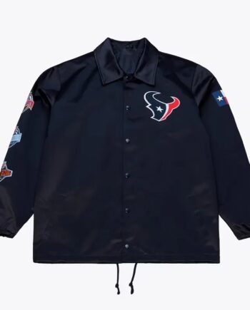 Coaches Houston Texans Navy Jacket