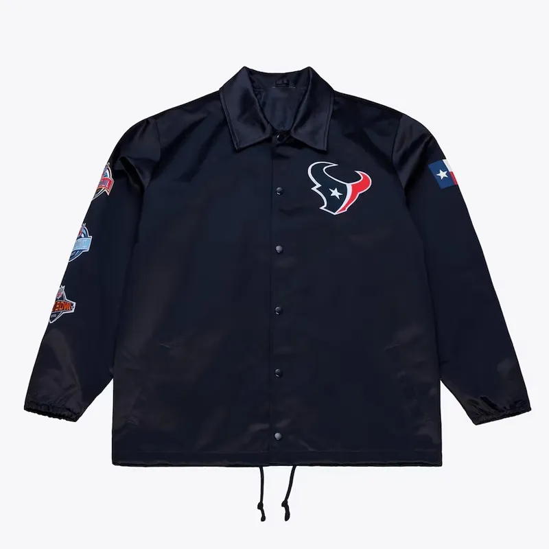 Coaches Houston Texans Navy Jacket