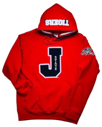 Jackson State Tigers Letterman Pullover Hoodie