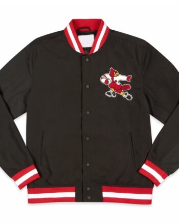 Louisville Cardinals Gamecocks Blackout Bomber Jacket