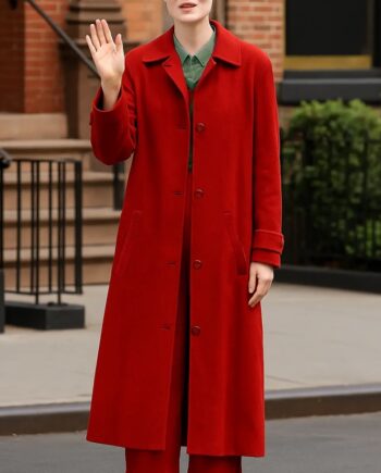 Elle Fanning Margo’s Got Money Troubles Coat