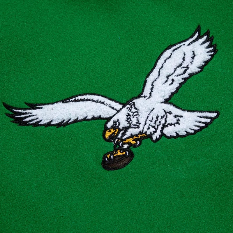 Philadelphia Eagles Go Birds Letterman Jacket