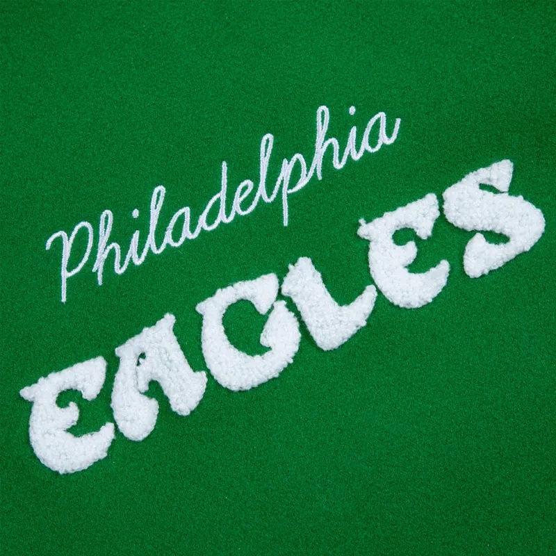 Philadelphia Eagles Go Birds Letterman Jacket