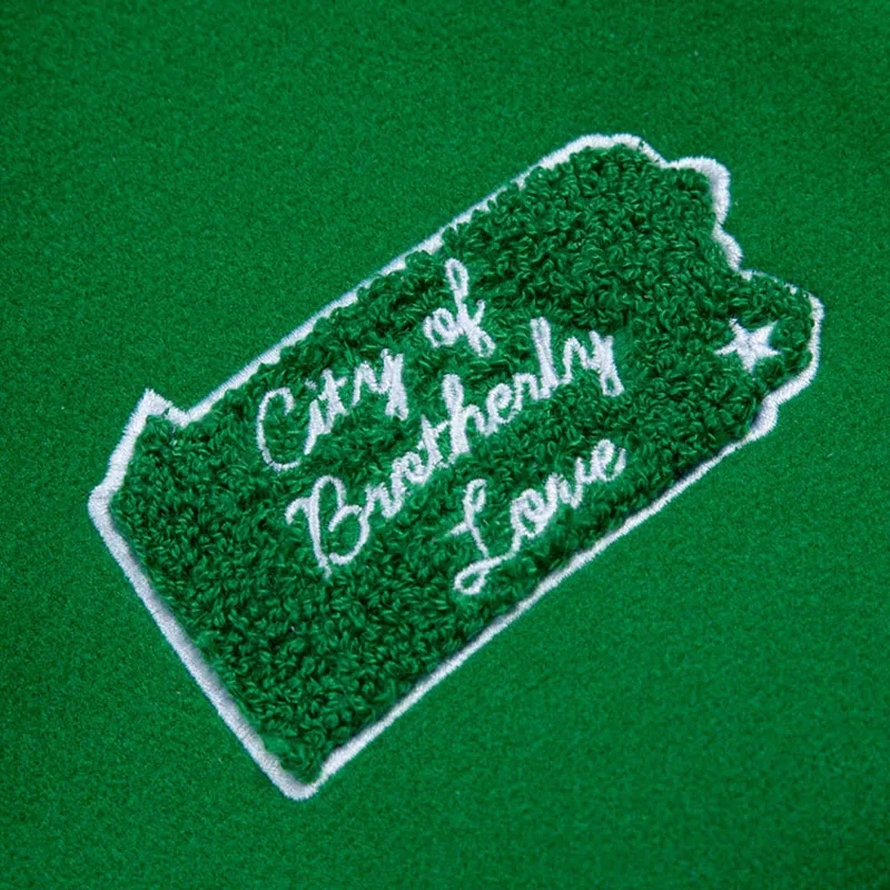 Philadelphia Eagles Go Birds Letterman Jacket