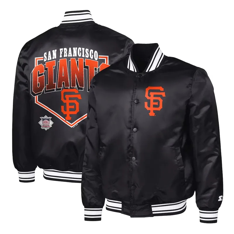 San Francisco Giants Home Plate Printed Graphic Jacket