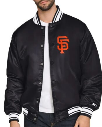 San Francisco Giants Home Plate Printed Graphic Jacket