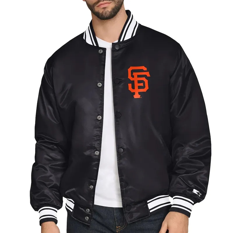 San Francisco Giants Home Plate Printed Graphic Jacket