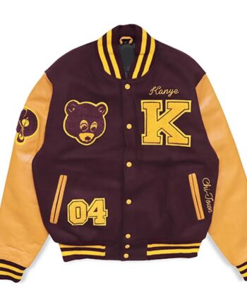 Kanye West The College Dropout Letterman Jacket