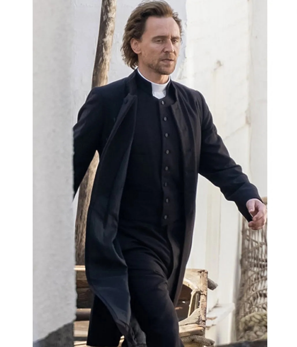 The Essex Serpent Movie Will Ransome Black Wool Coat