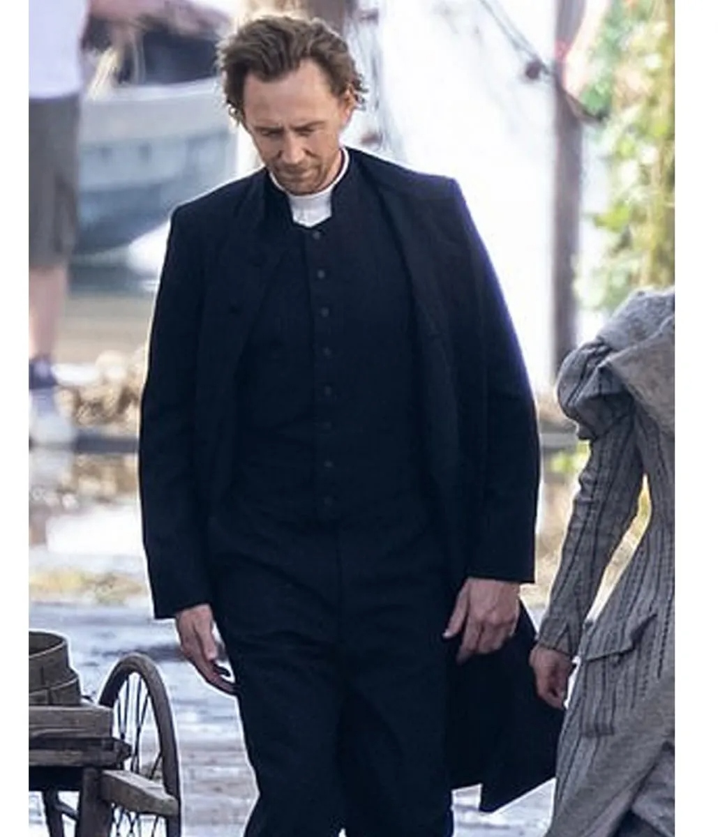 The Essex Serpent Movie Will Ransome Black Wool Coat