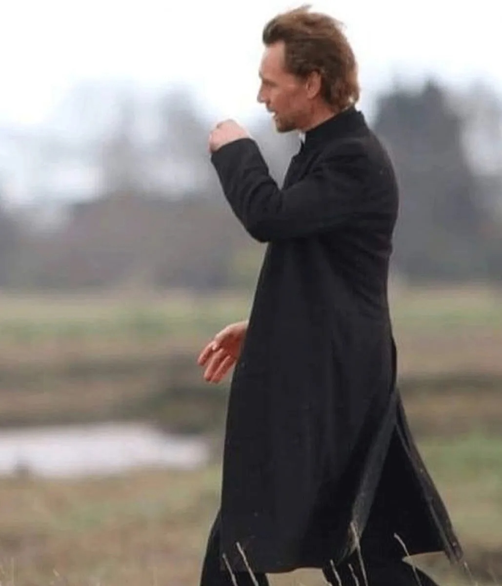 The Essex Serpent Movie Will Ransome Black Wool Coat