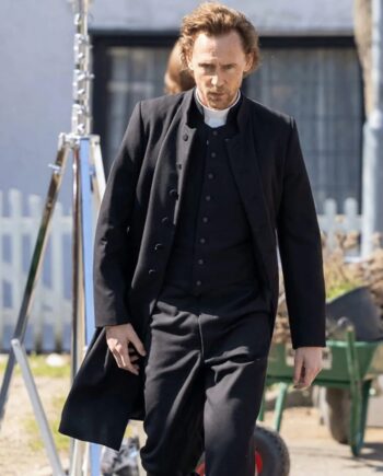 The Essex Serpent Movie Will Ransome Black Wool Coat