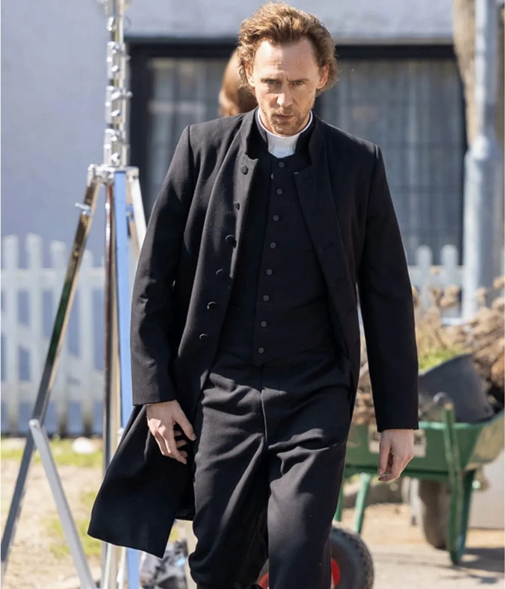 The Essex Serpent Movie Will Ransome Black Wool Coat