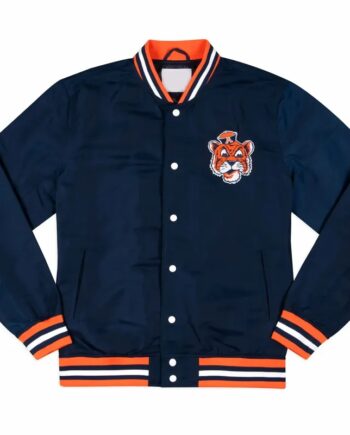 Auburn Tigers Arched Navy Bomber Jacket