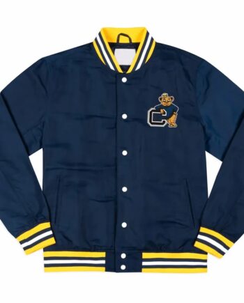 California Golden Bears Arched Navy Bomber Jacket