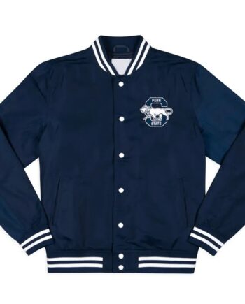 Penn State Nittany Lions Arched Navy Bomber Jacket