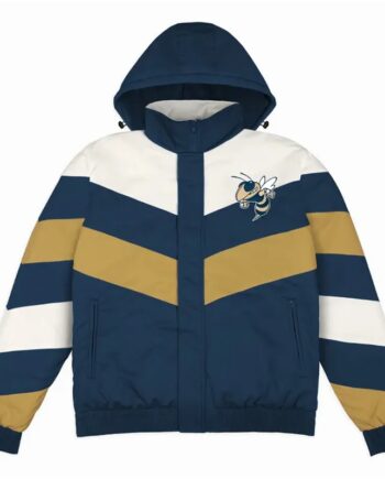 Georgia Tech Yellow Gamebreaker Hooded Jacket