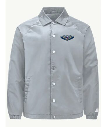 New Orlean Pelicans Coaches Half Ball Jacket