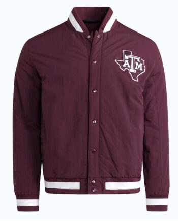 Texas A&M Aggies Purple Coaches Dugout Jacket