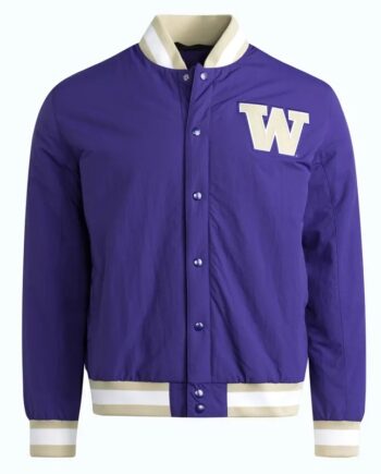 Washington Huskies Devils Purple Coaches Dugout Jacket